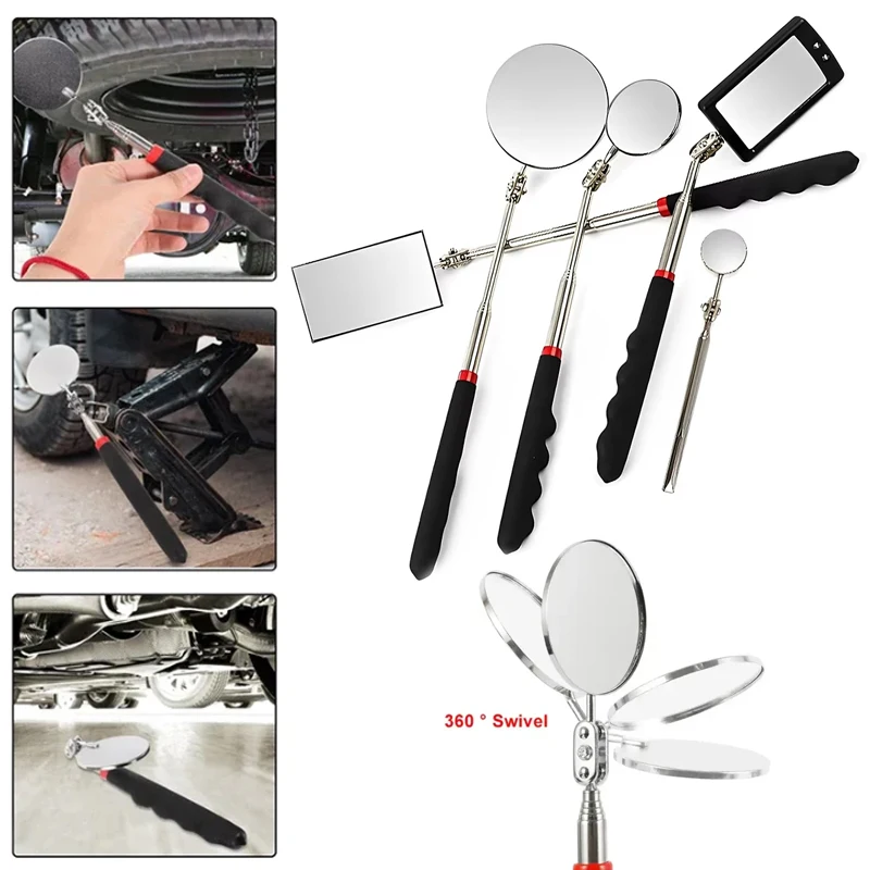 

Portable Universal Telescopic Underbody Inspection Mirror Repair Underbody Inspection Tool Endoscope/Reflex Mirror