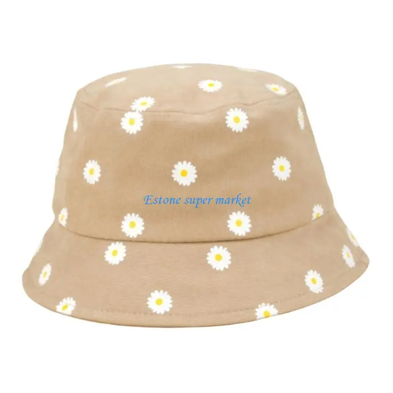 

090B Child Bucket Hat Breathable Baby Summer Sun Cap Wide Brimmed Toddler Bucket Hat