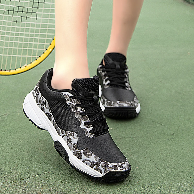 New Cool Youth Luxury Brand Badminton Sport Shoes Pink White Men Volleyball Table Tennis Sneakers Non-slip Tennis Shoes A992