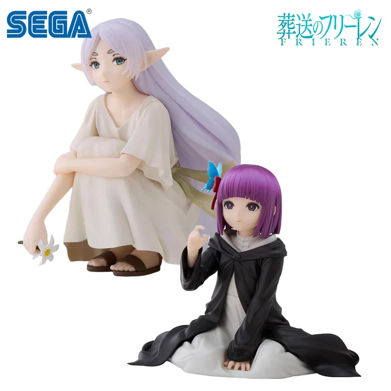 SEGA Yumemirize Frieren:Beyond Journey's End Frieren Fern ~Past‌ Ver.~ PVC 10CM Anime Action Figures Model Collection Toy