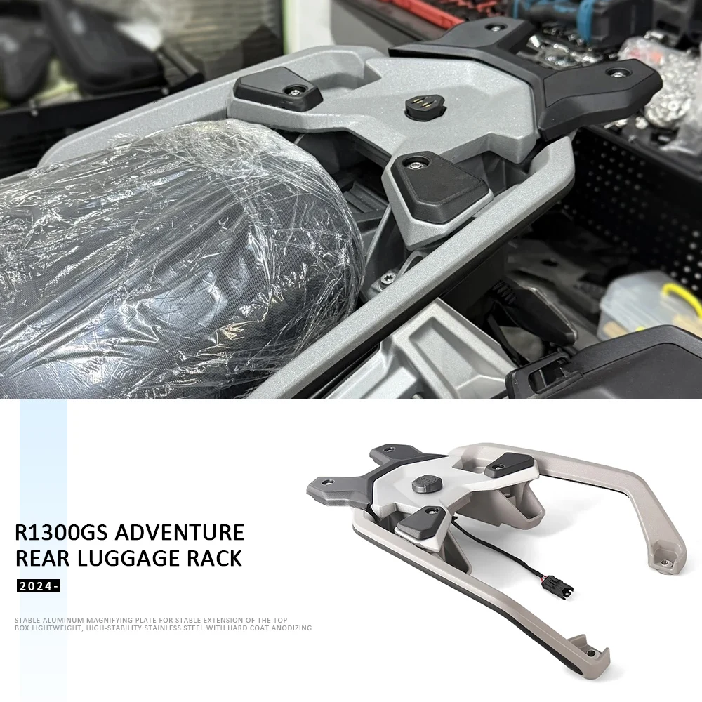 

FOR BMW R1300GS ADV R1300 GSA R 1300 GS Adventure 2024 2025 Motorcycle Rear Luggage Rack Stable Carrier Rack Storage Box Support