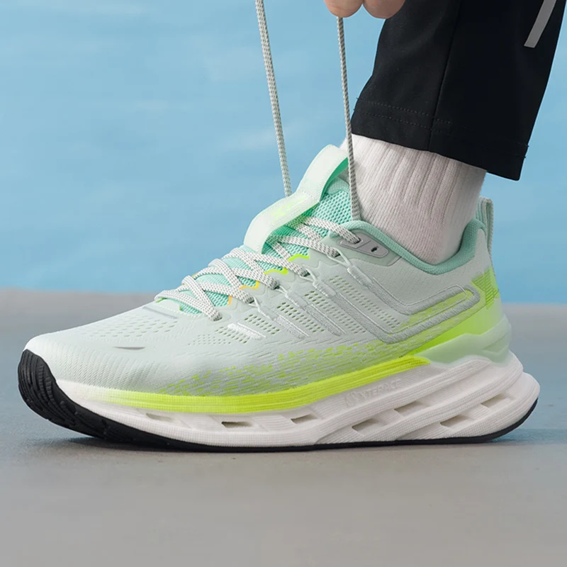 Chinese Sports Brand Xtep Cushioning Running Shoes Men's Shoes New Men's Lightweight Jogging Shoes Outdoor Fitness Training Shoes Sports Shoes 974219110010-2