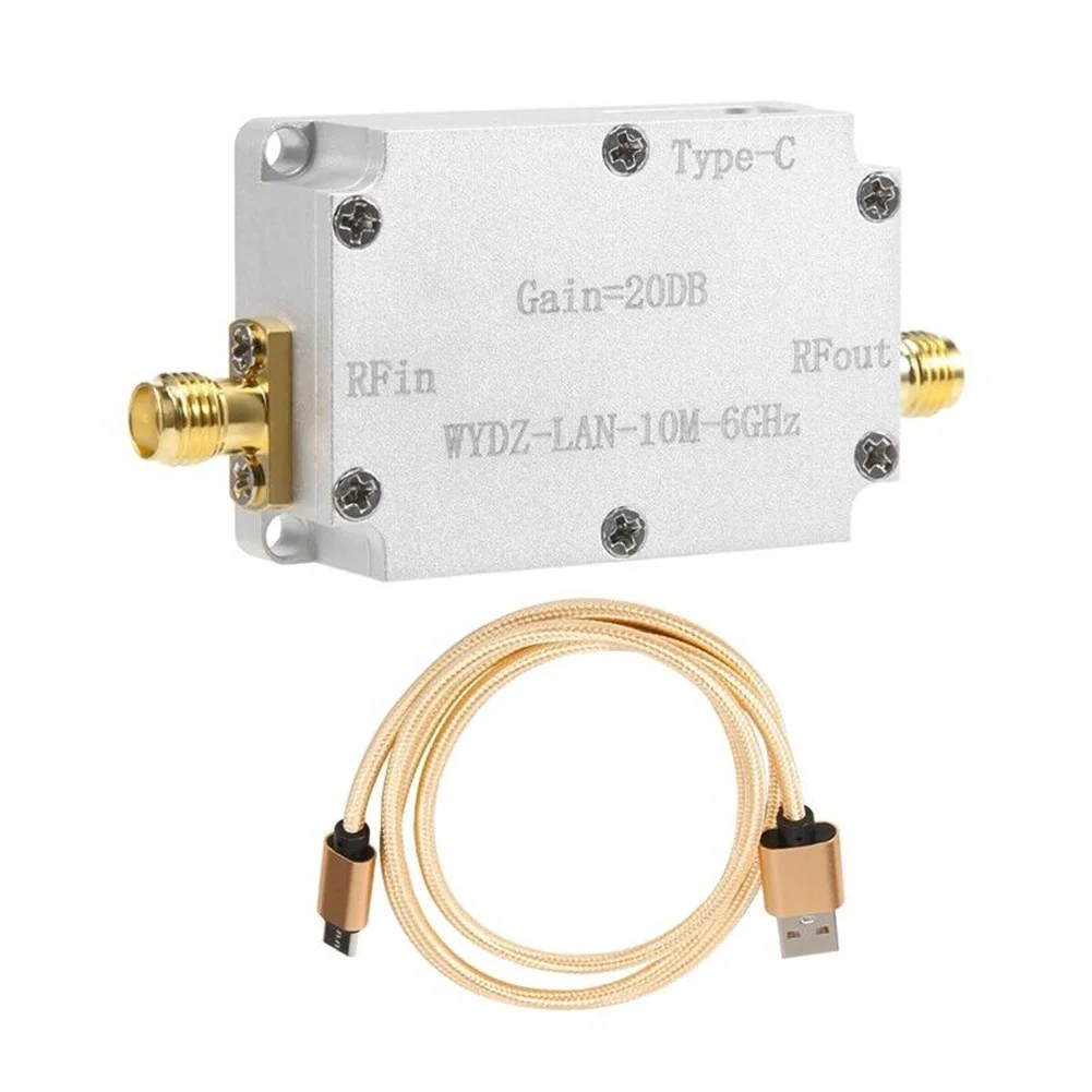 Assurer une réception claire et IMASignal, pilote de signal RF LNA, faible bruit, gain ALF, haute planéité, 10M6GHz, 203040DB