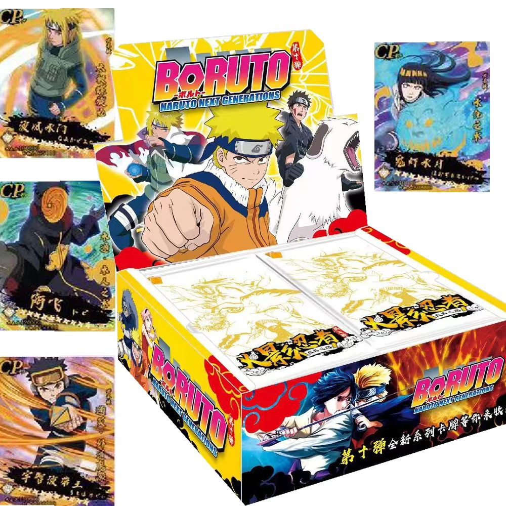 

Wholesale NARUTO Collection Cards for Children Youth Comics Hokage Ninja Super Flash Card Hybrid Edition Toys Anniversary Gifts