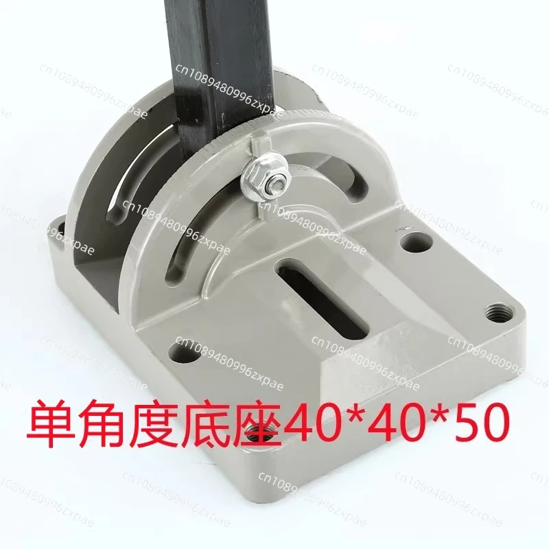 

6E3X Water Drilling Rig Base Inclined Hole Adjustable Angle Foot Accessories Universal