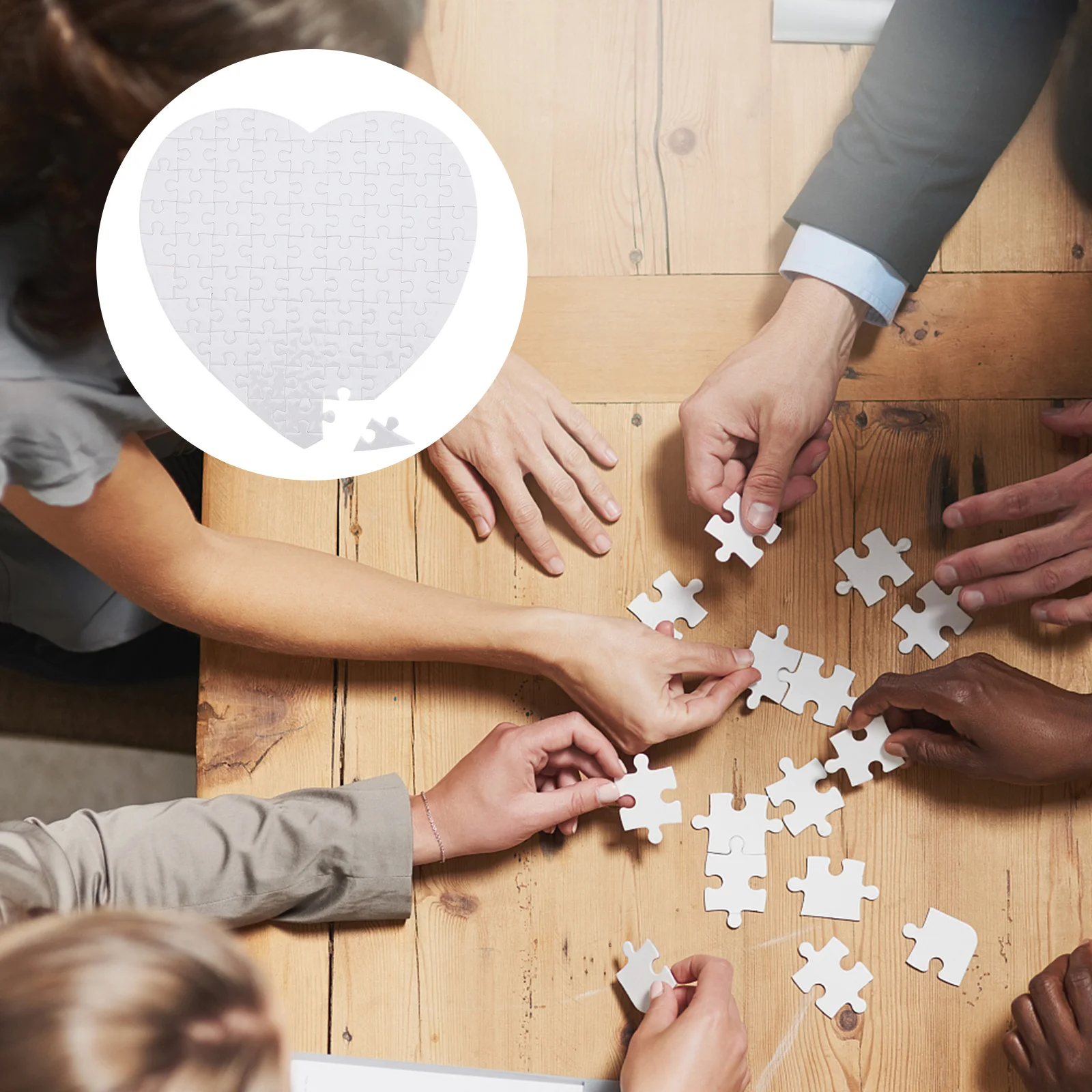 5 مجموعات من أحجية الصور المقطوعة التسامي الفارغة التي يمكنك صنعها بنفسك لعبة نقل الحرارة للأطفال رسم اللوحة القابلة للطباعة النشاط الحرفية حصيرة #5