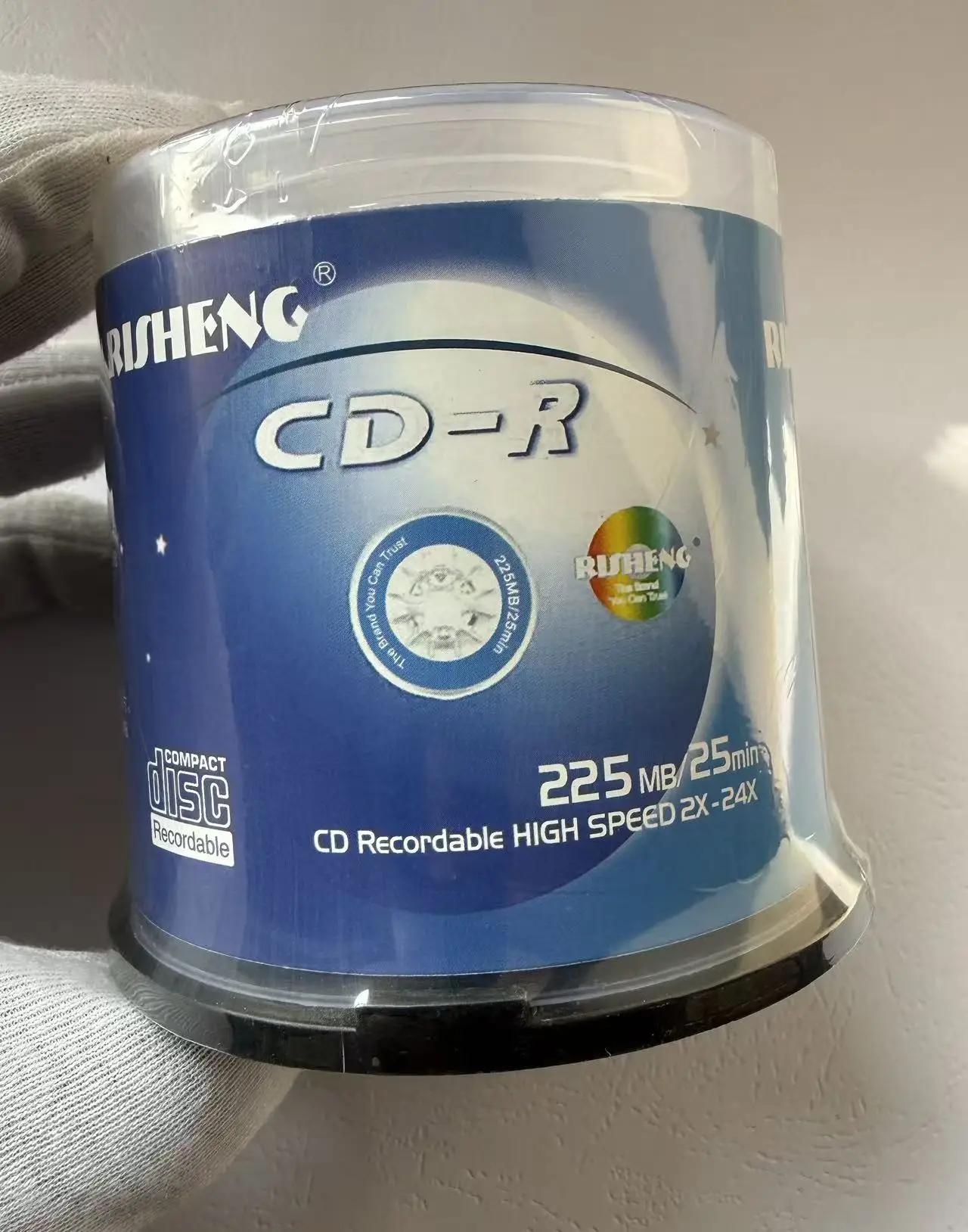 Wholesale 50 Discs Grade A 225MB 24x Blank Printable 8 CM Mini CD-R Disc