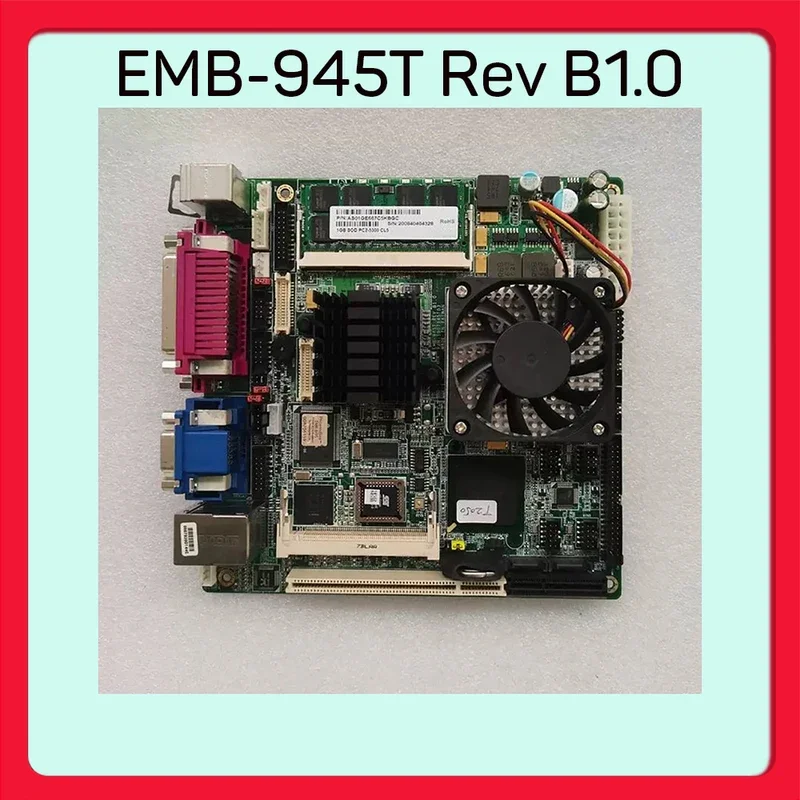

AAEON Industrial Motherboard EMB-945T Rev B1.0