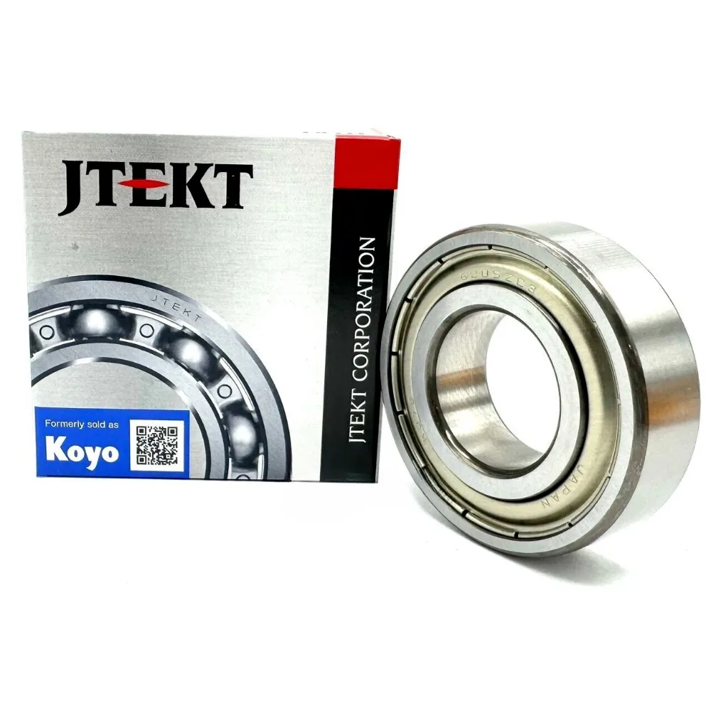 KOYO 6205 ZZ DEEP GROOVE BALL BEARING, METAL SHIELDED 25x52x15 mm