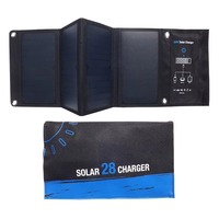 Best Price Portable Sunpower 28w Solar Panel Foldable Folding Camping 28w Dual Usb 5v Charger for Charging Smartphones