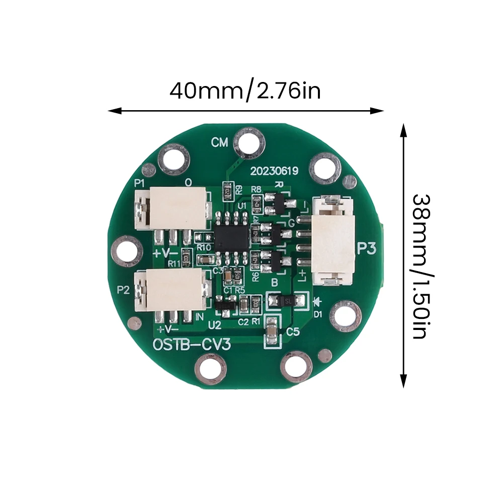 Runde Led-modul Netzwerk Fluss Tisch Luft Trennung Touch Induktion Schalter 3v-24v Touch Induktion Spule Licht Streifen