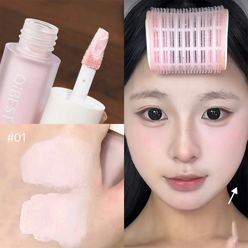 QIBEST Fard liquido Contorno Evidenziatore Crema multiuso Fard opaco Guancia Tinta Contorno viso Ombretto Trucco impermeabile