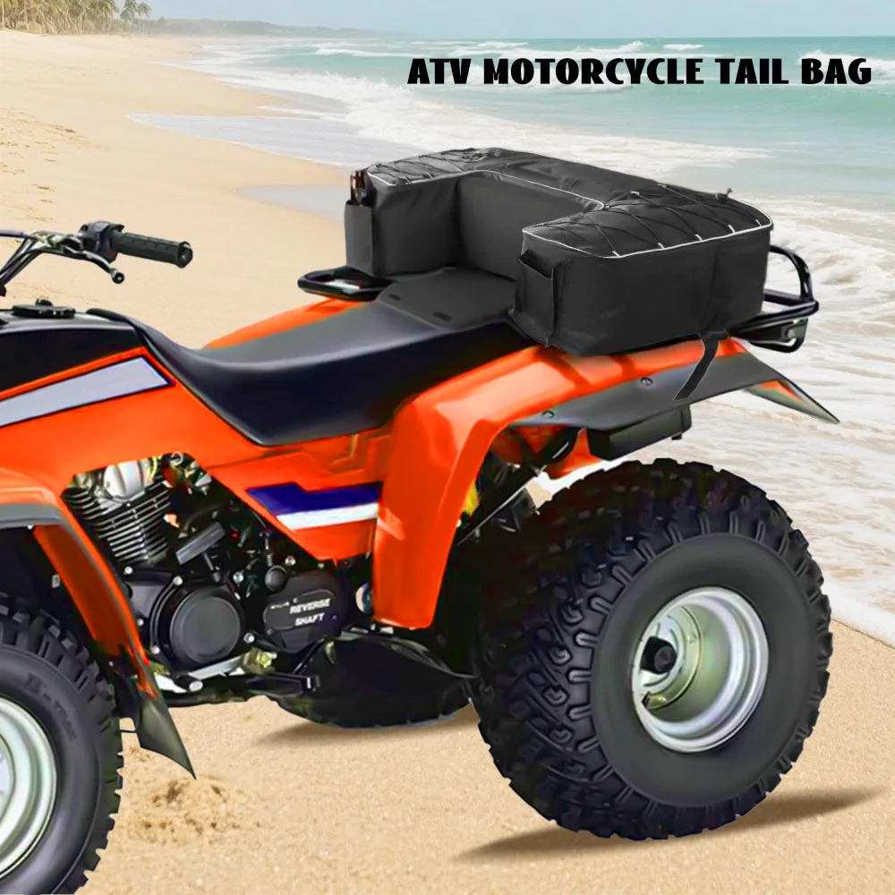 

Beach motorcycle seat bag, off-road motorcycle saddle, rear camel storage bag, mountain ATV motorcycle seat tail bag