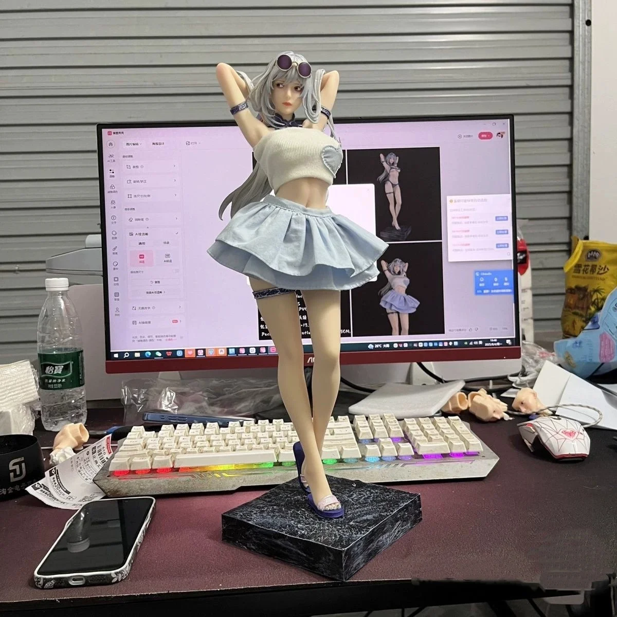 

Honkai Jingliu Limited Edition Swimwear Action Figure High Quality Gk Model Collectible Toy Statue Trendy Gift For Figurine