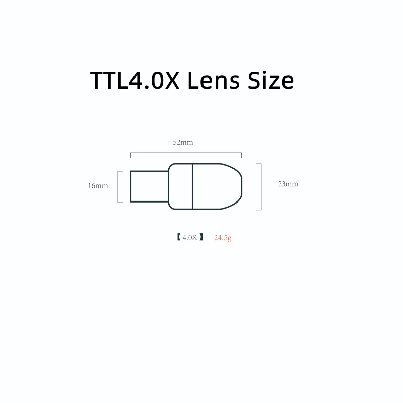 Imagem -06 - Burite-ttl Dental Lupas Cirúrgicas Através das Lentes em Pares Elevador Usado para Fazer Ttl 4.0x Lentes Nova Chegada