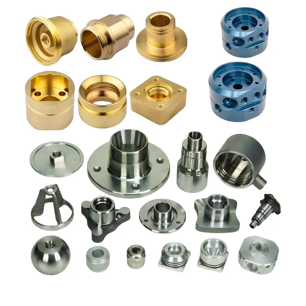 Precision CNC Machined Milling Turning Anodized Part Custom Machining Aluminum Brass Titanium Parts Metal Cnc Machining Services