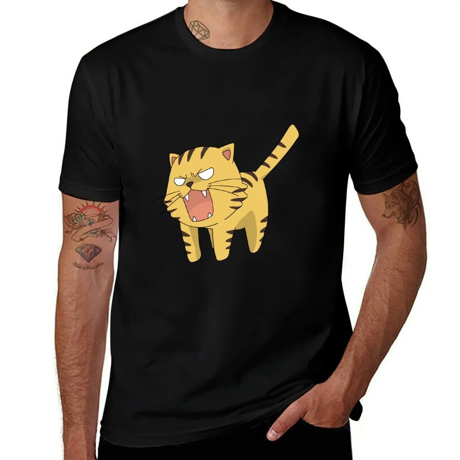 The palmtop Tiger TORADORA! T-Shirt Casual Everyday Short Sleeve T-Shirt