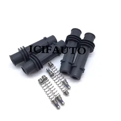 Ignition Coil Boots Connect Spark Plugs With Resistance For Chevrolet Opel Vauxhall Corsa Astra Zafira 55573735,55562139,1208092