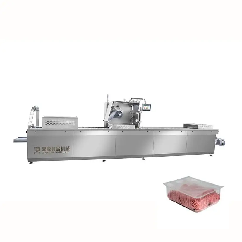 Macchina per sigillare l'azoto Termoforming Macchina per sottovuoto Sigillatrice Mesin Macchina per sigillare l'imballaggio