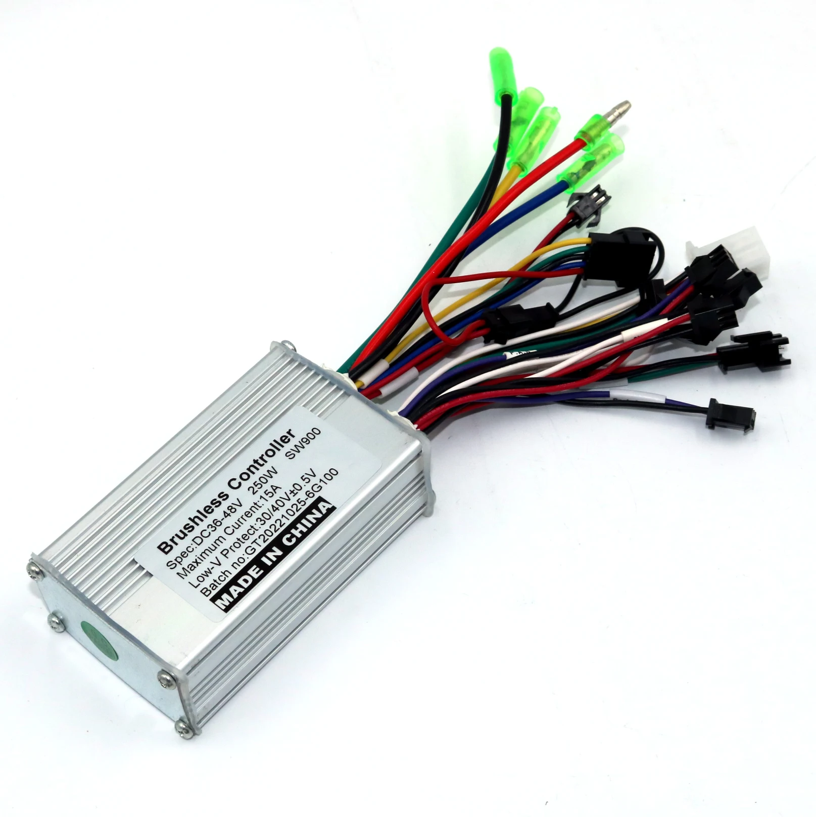 Greentime 24V 36V 48V 250W  Brushless DC Motor Controller Ebike Controller +SW900 LCD Display One Set