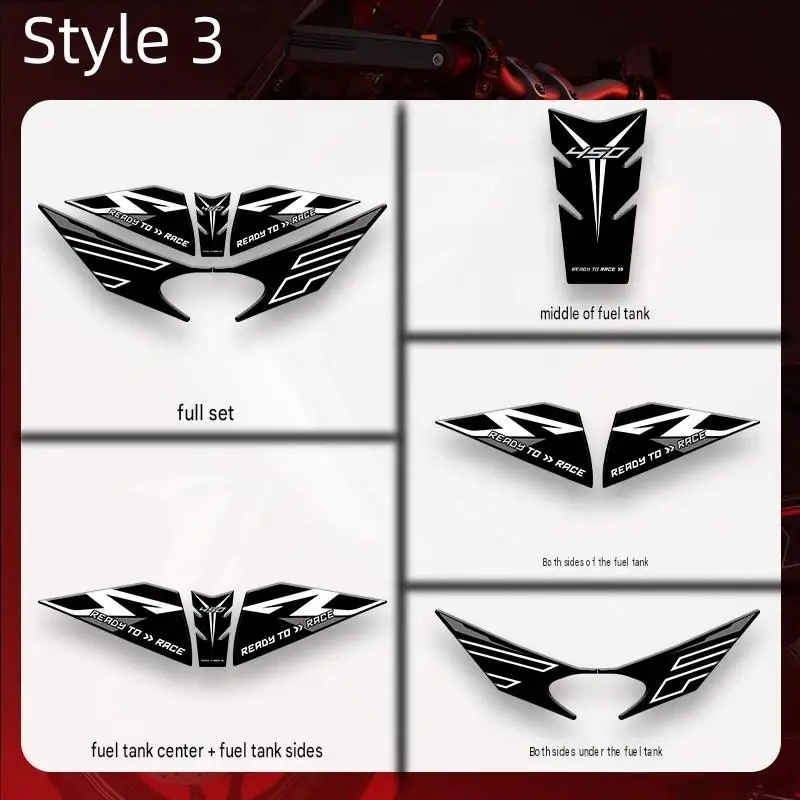 For KTM 450RC 2026 Tank Protective Decals Scratch‑Resistant Wear‑Proof Non‑Slip Surface Guard Stickers Mod Accessories