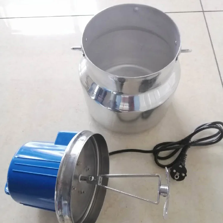 Electric Aluminum Butter Churn / Milk Mixer with Stainless Steel Lid