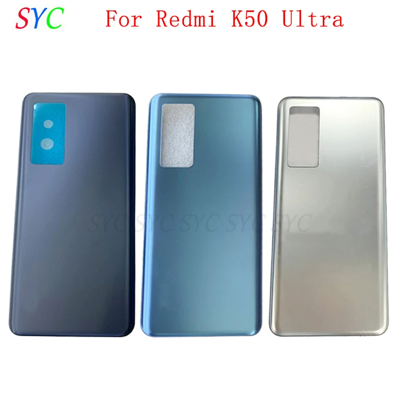 

Original Rear Door Battery Cover Housing Case For Xiaomi Redmi K50 Ultra Back Cover with Logo Repair Parts