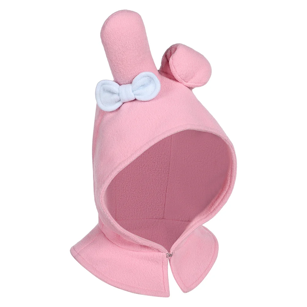 Crianças melodia cosplay chapéu rosa boné meninas headwear outfits fantasia halloween carnaval festa traje acessórios presentes