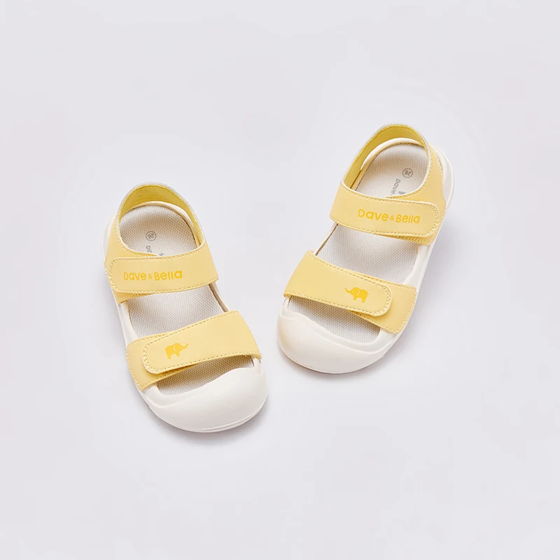 Dave Bella Boys Sandals Summer Kids Shoes Fashion Light Soft Flats Girls Sandals Infant Casual Children Shoes Outdoor DB2248747