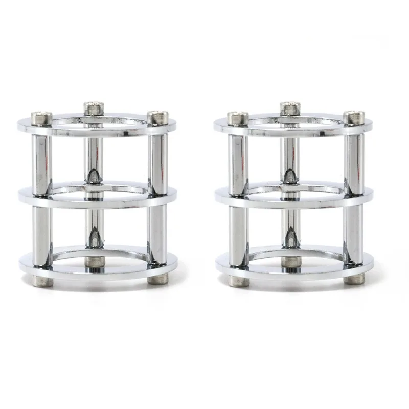 Tube Amplifier Tube Amplifier Protective Cover Pure Copper Chrome Plated/Bright Silver 12AX7B/12AT7/ECC81/ECC8