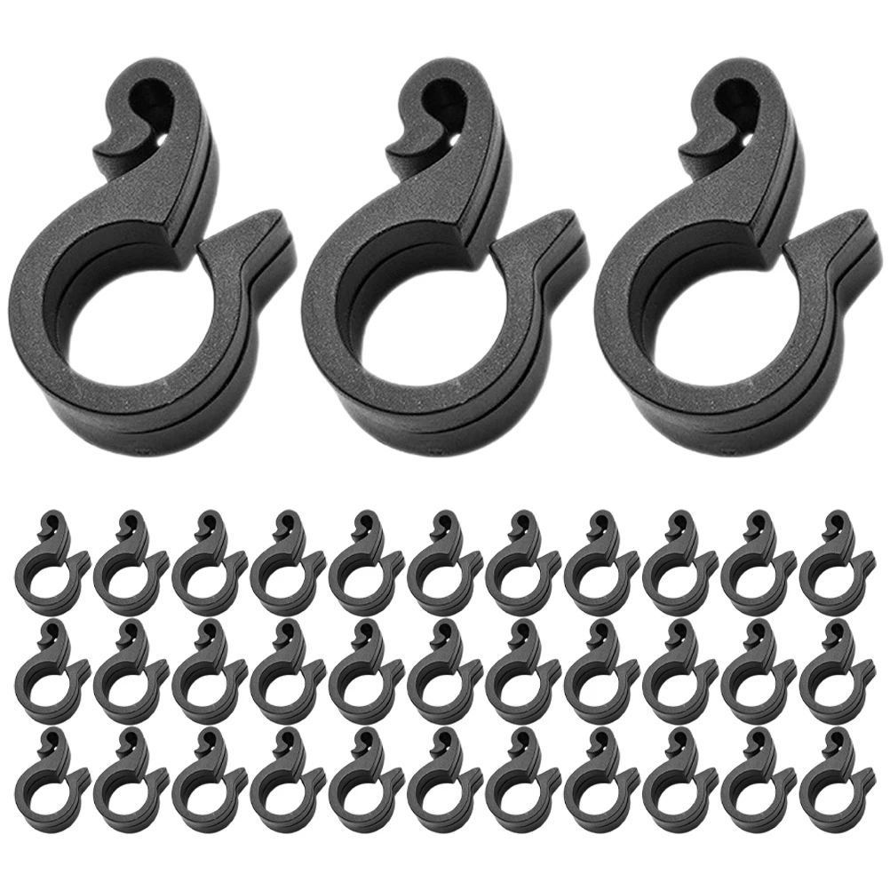 

Drip Clamp Irrigation Tube Clips Garden Greenhouse Hose Fixing Tool Weather Resistant Plastic Clamp for Irrigation Systems
