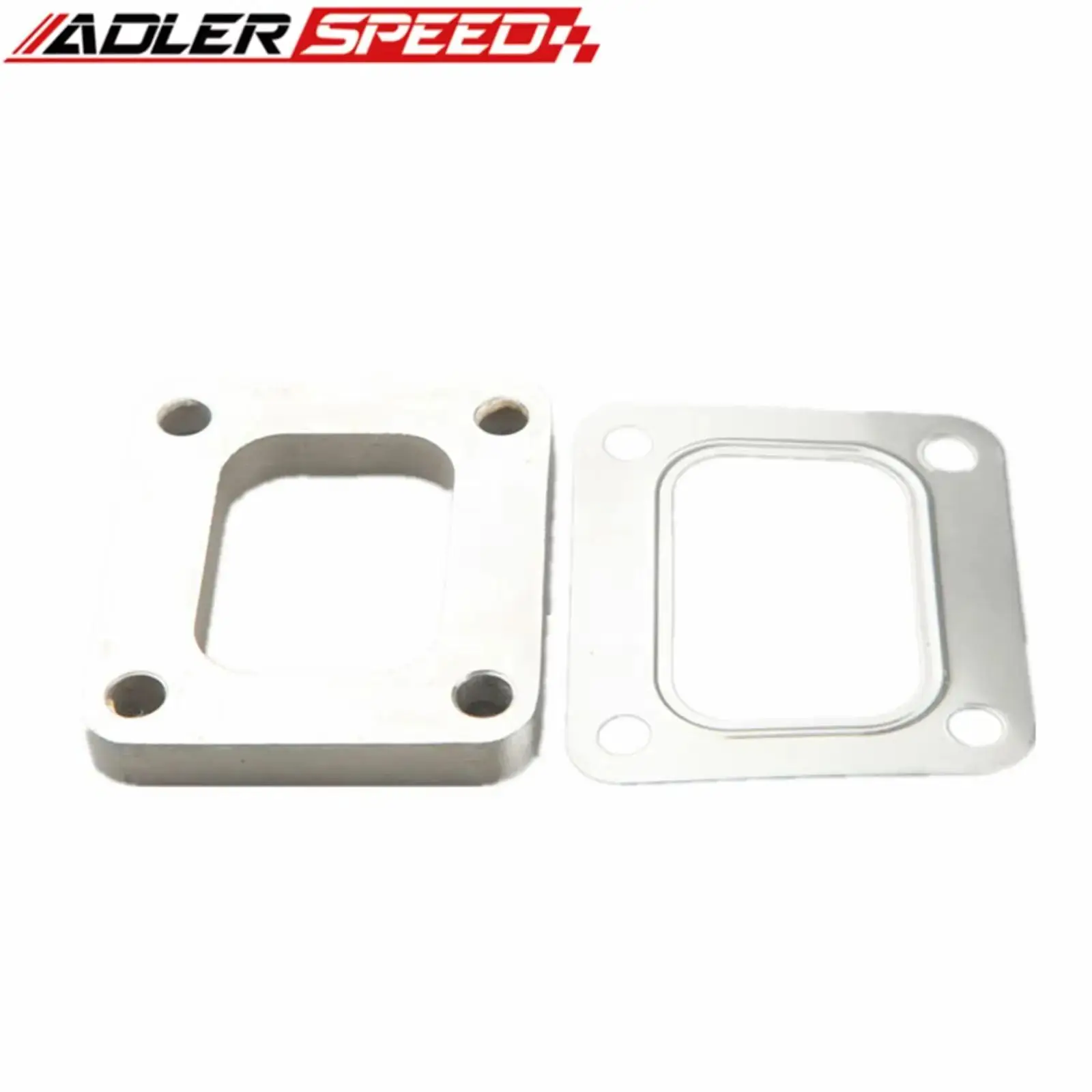 

304 Stainless Steel T4 Turbo Discharge Inlet Weld Flange 1/2" Thick w/ Gasket