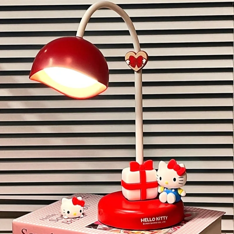 

Sanrio Hello Kitty настольная зарядная лампа ночник аниме мультфильм Hello Kitty комната ночник украшения для девочек подарок на день рождения игрушки