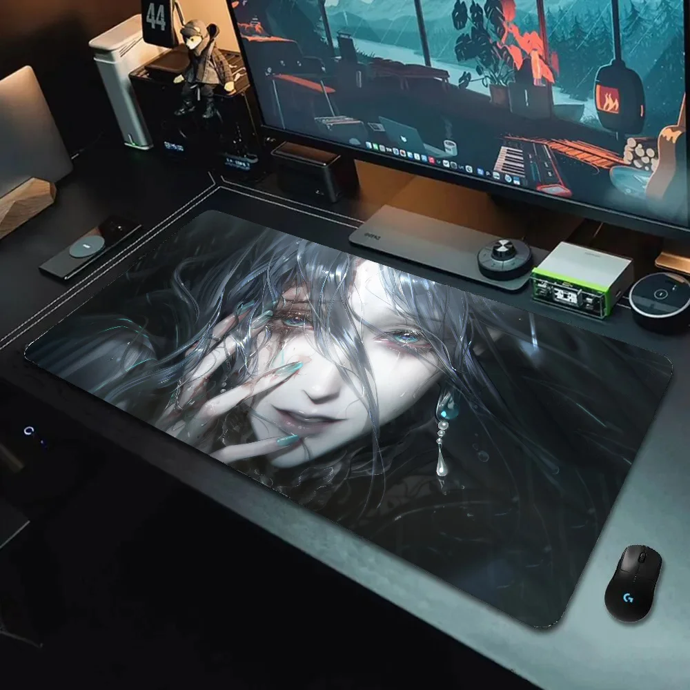 

XXL Gaming Mousepad Gamer Art Aesthetics Vibe Pc Table Deskmat New Fashion Mouse Pad Desk Accessories Office Mouse Mat