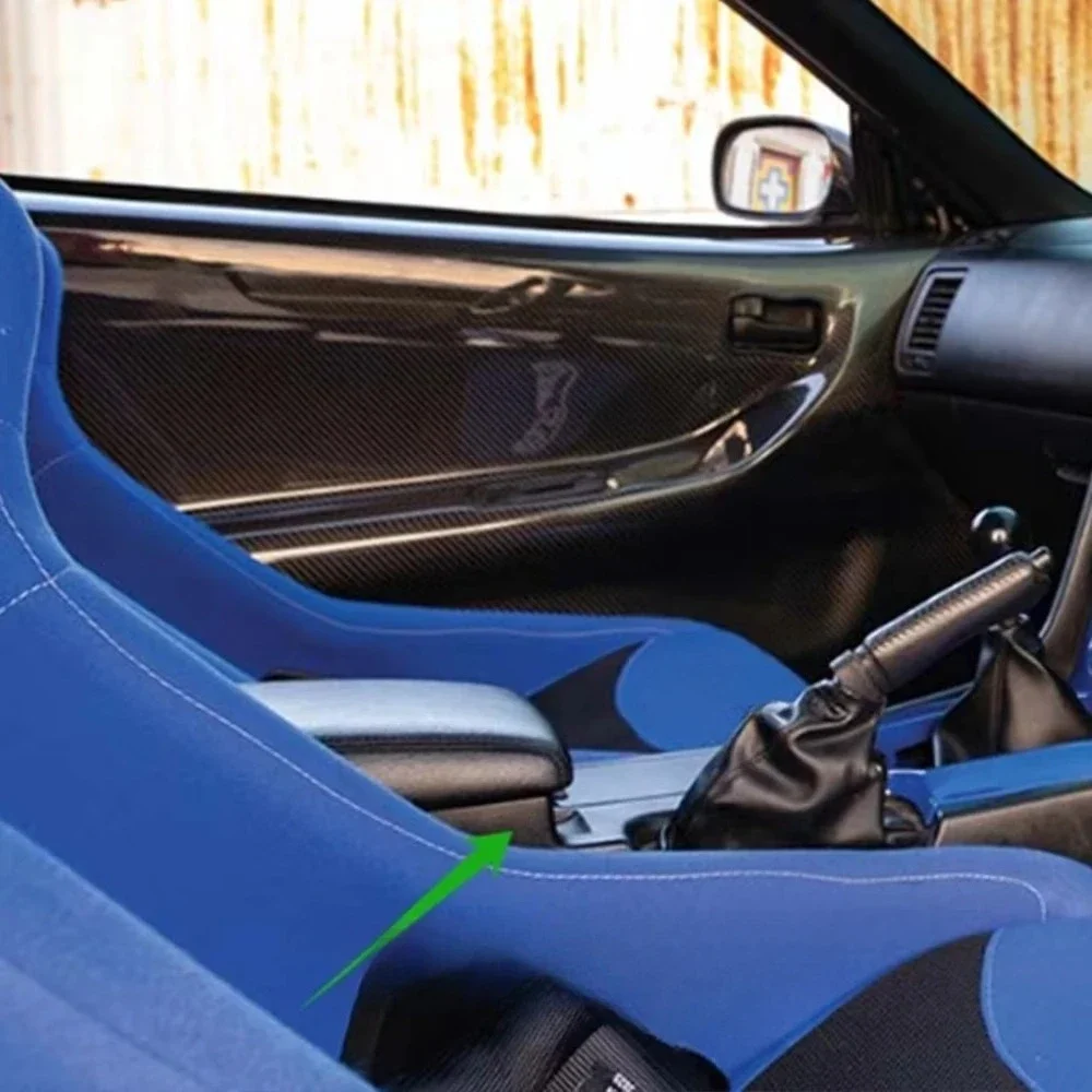For Skyline R34 GTR GTT (RHD) Body Parts OE Carbon Fiber Center Console with Armrest