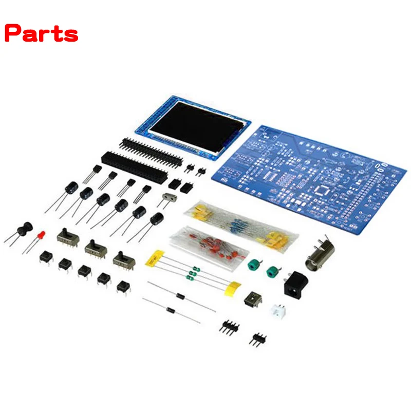 DSO138 Digital Oscilloscope Kit DIY Microcontroller Electronic Circuit Board Suitable For Electronic Teaching Training Kit