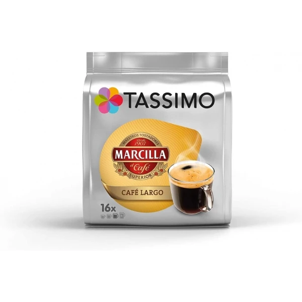 Tassimo Café Marcilla Café Cápsulas Selección - Pack 5 paquetes