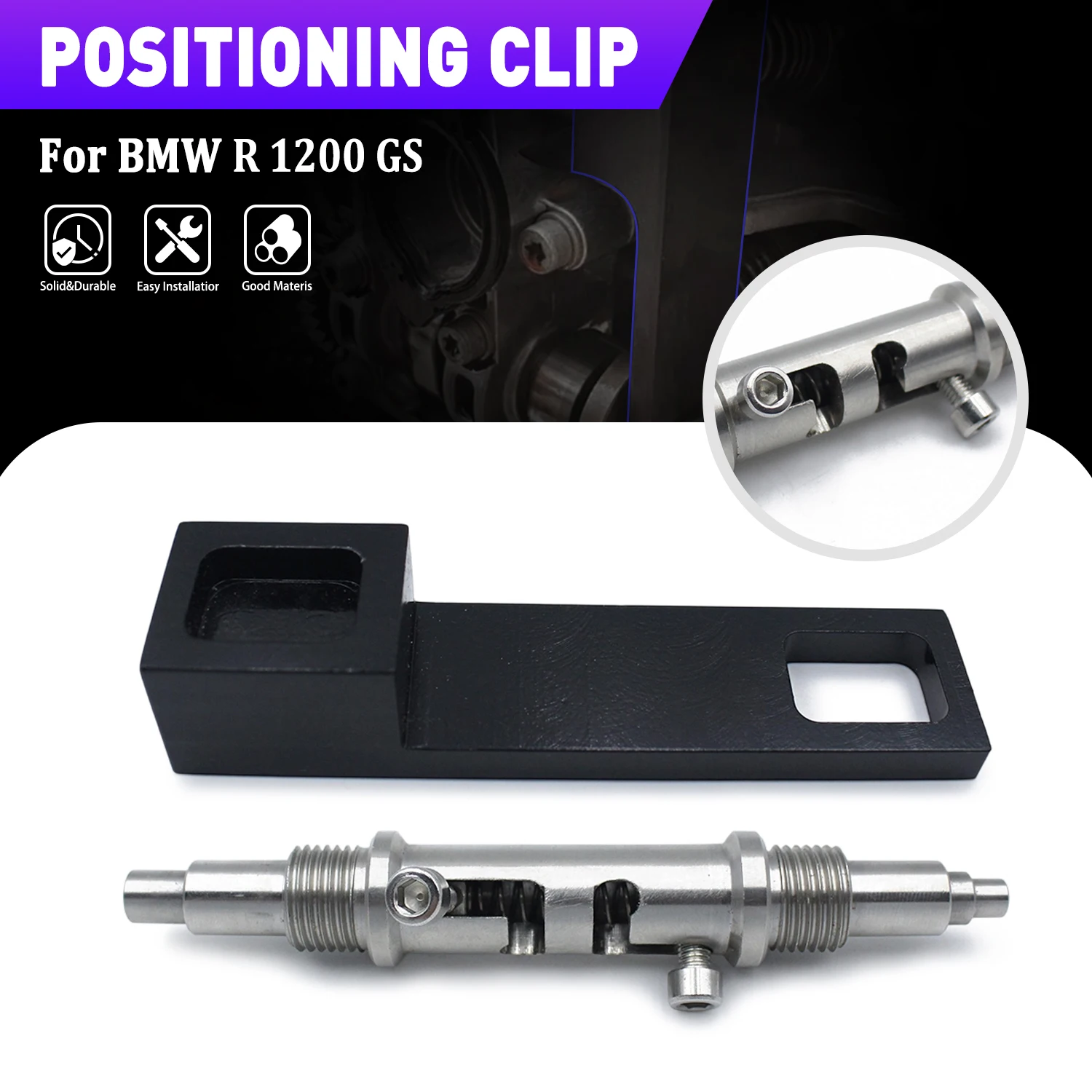 TDC BDC Ausrichtungsstift Modifikationswerkzeug für Motorsteuerung Stabile Leistung Motorrad-Reparaturteile für BMW R1200GS R1250GS R1200RT