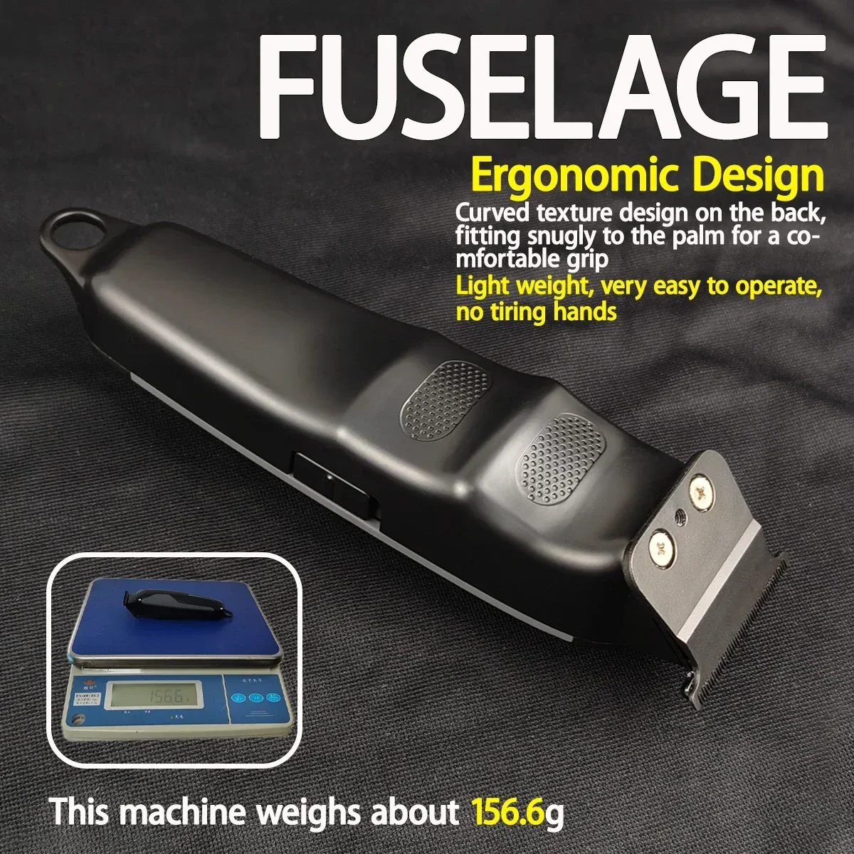 BRDCLIP BRD-006 Original Hair Clipper Portable Electric Hair Trimmer Cordless Trimmer for Men Rechargeable Hair Cutting Machine