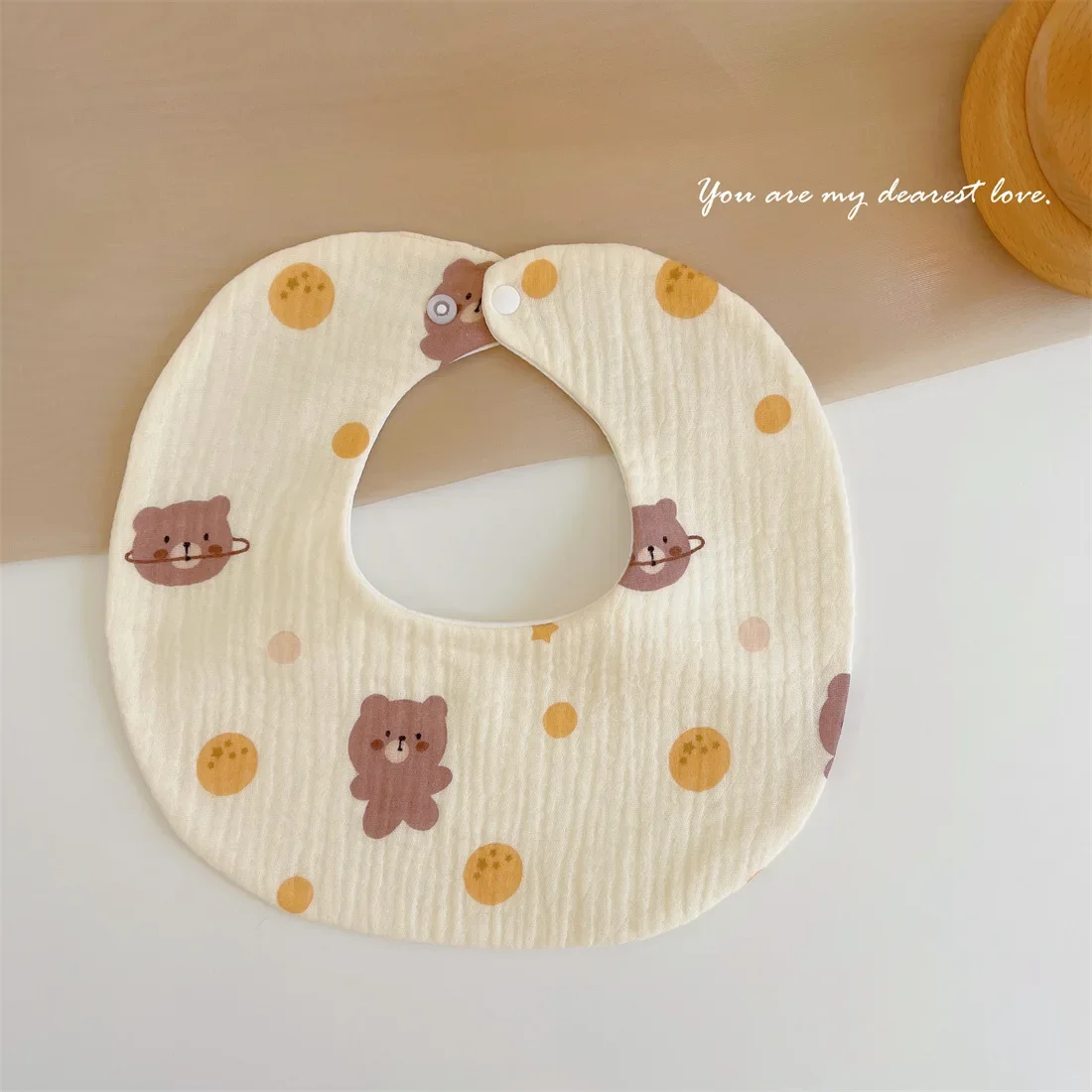 3/4/5pcs Baby Pure Cotton Gauze Bibs Baby Saliva Towel Newborn Bib Absorbent Waterproof Milk Spitting Towel