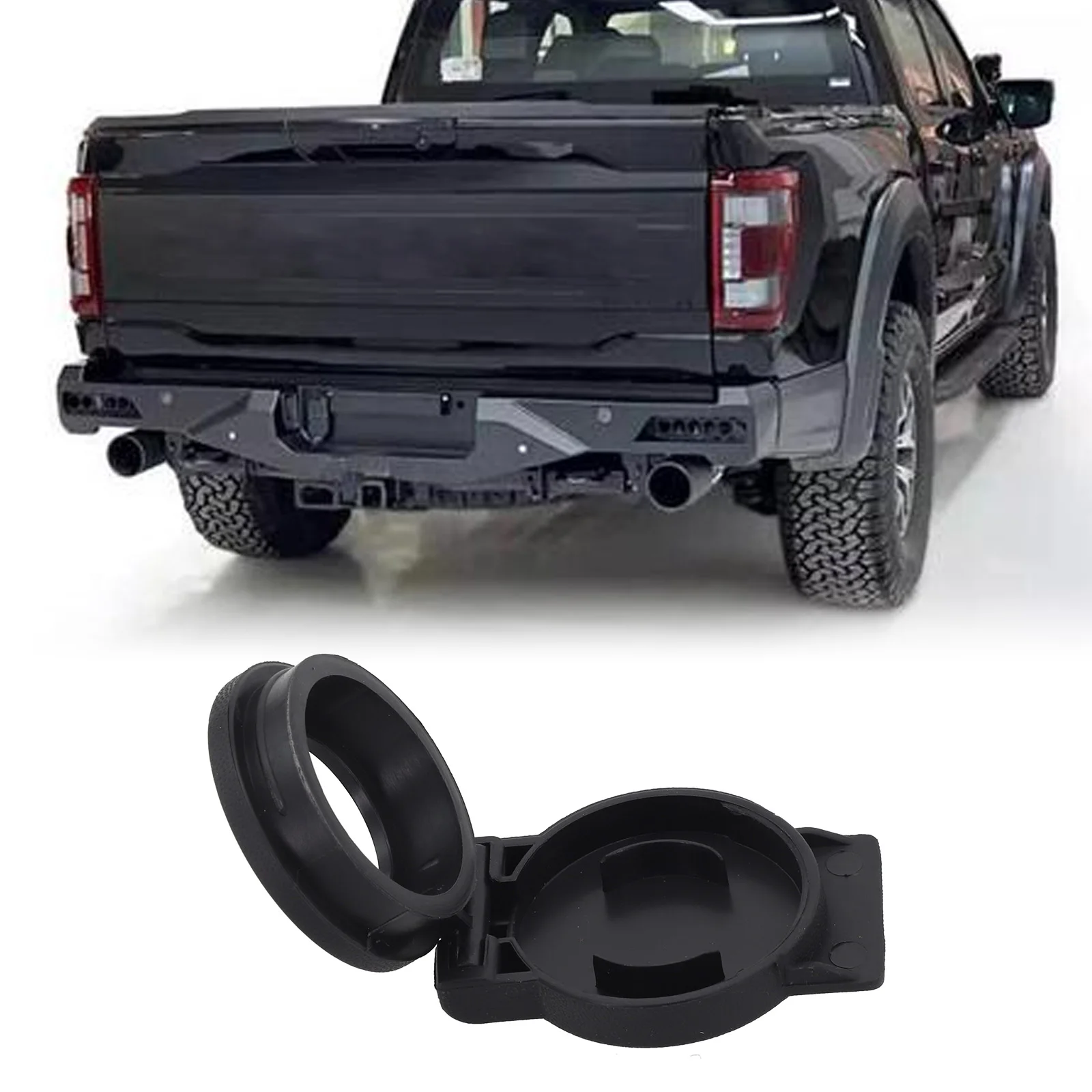 Easy Fitment Rear Bumper Spare Wheel Lock Cover for Ford F150 (2004 2014) High Durability and Reliability Guaranteed