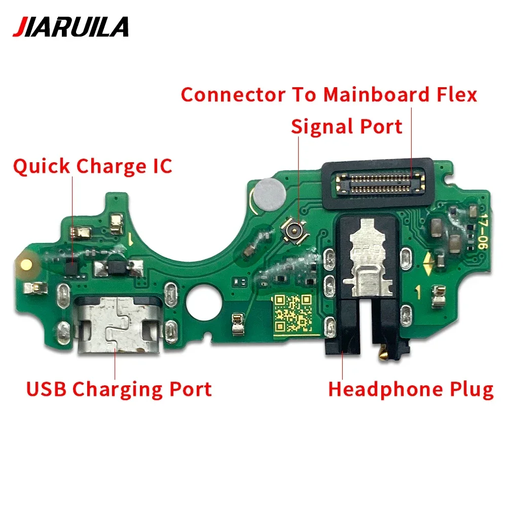 USB Charging Port Board Flex Cable Connector Parts For Infinix Camon 18T 20 Pro Ck6n Ck7N Pop 7 BF6 Pova 3 5G Microphone Module