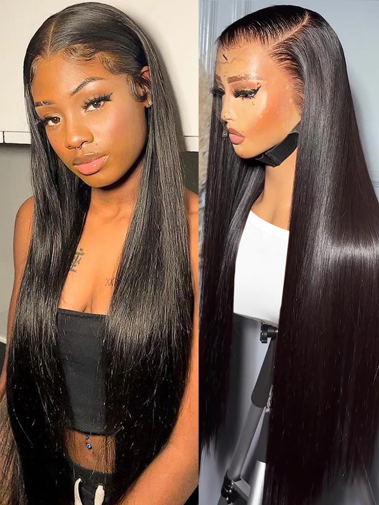 Glueless Wig Human Hair Wear and Go Straight 13x4 13x6 Lace Front Human Hair Wigs 5x5 6x4 Closure Wig Preplucked Hairline