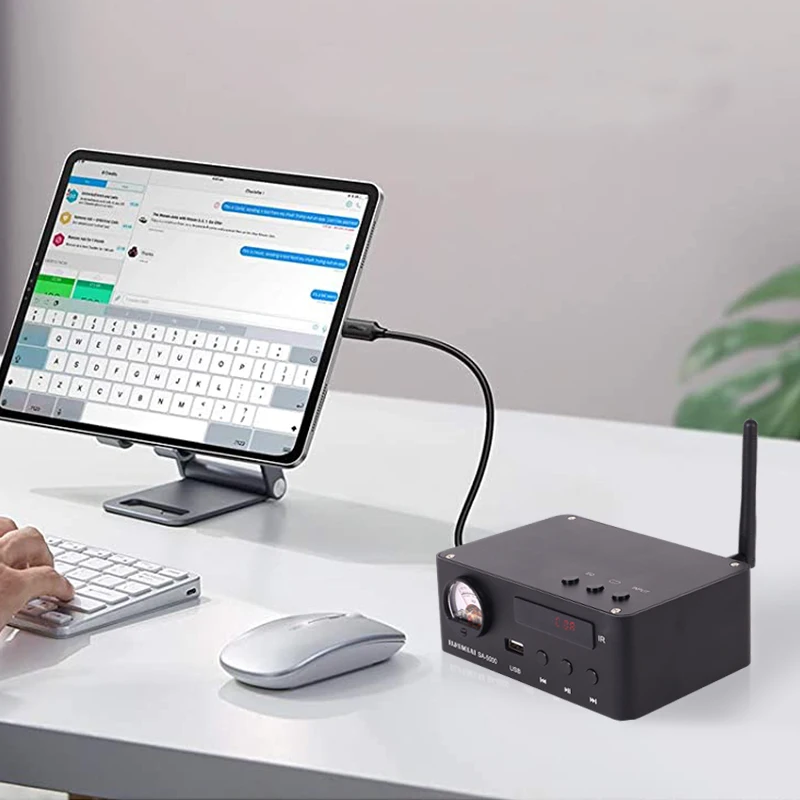 BREEZE 2026 أحدث SA-5000 حمى HiFi مشغل موسيقى بدون فقدان فك تشفير الصوت U القرص بلوتوث الجبهة الرقمية القرص الدوار DAC #3