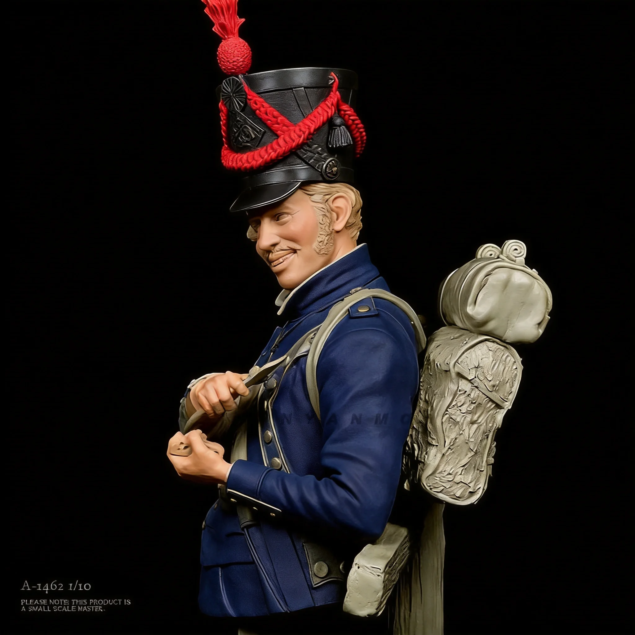 

1/10 Bust resin model kit, self-colored and assembled A-1462