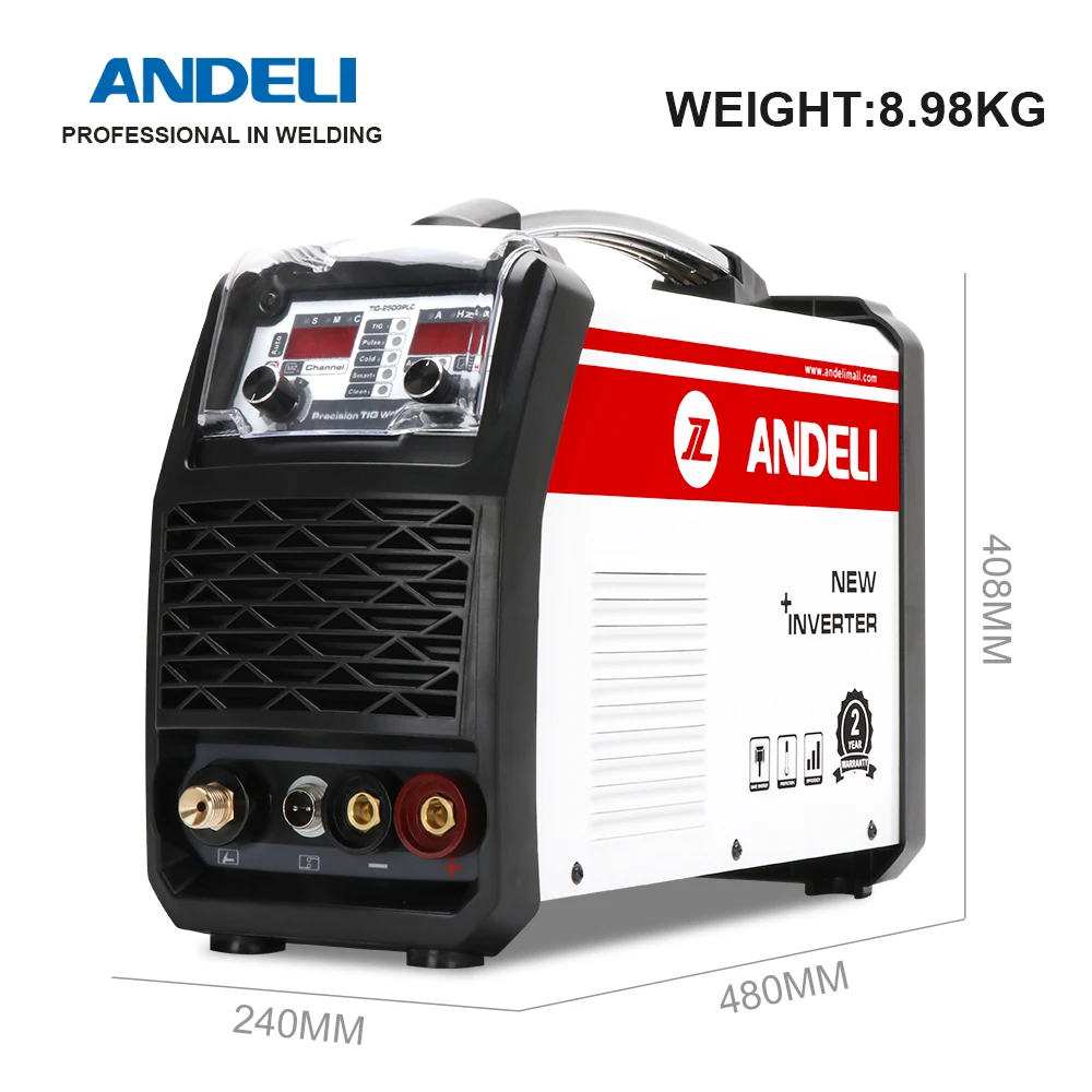 

ANDELI TIG-250GPLC TIG Torch /COLD Torch /PULSE/CLEAN Torch/SMART/Au-Ag Welding Gold Silver Jewelry Machine Manufacturer