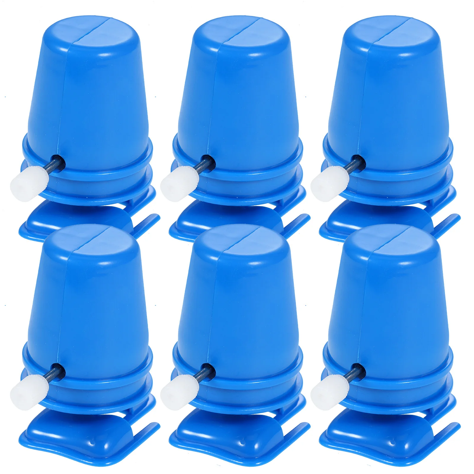 6 قطعة عقارب الساعة الصغيرة أرجل روبوت استبدال حركة DIY إصلاح المناسب المدمجة اللف جزء لعبة آلية مجموعة الإكسسوارات #2