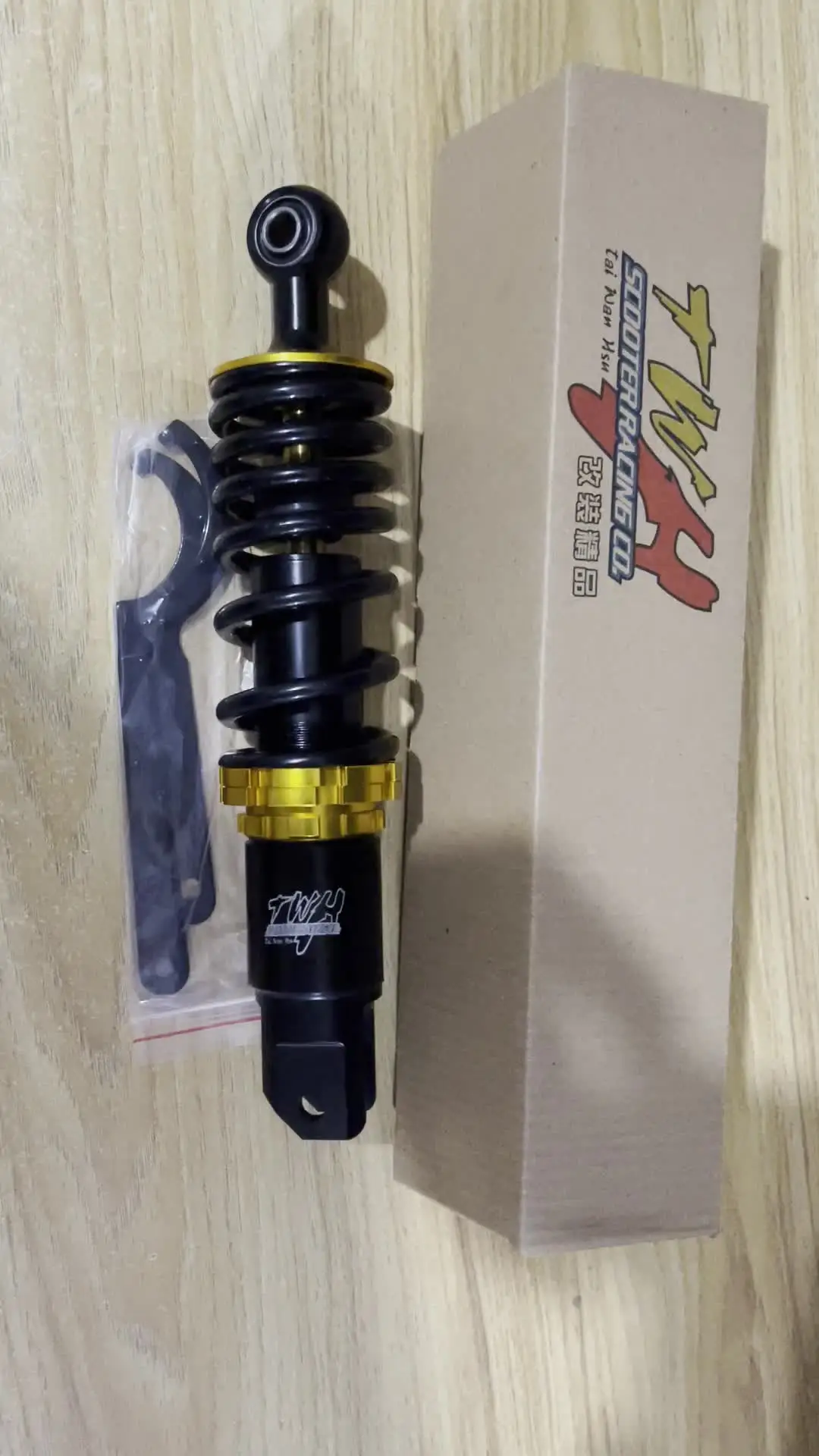 TWHリアサスペンション ホンダスクーター 台湾TWH 265MM バイクスクーターリアショックアブソーバー ホンダDIO50