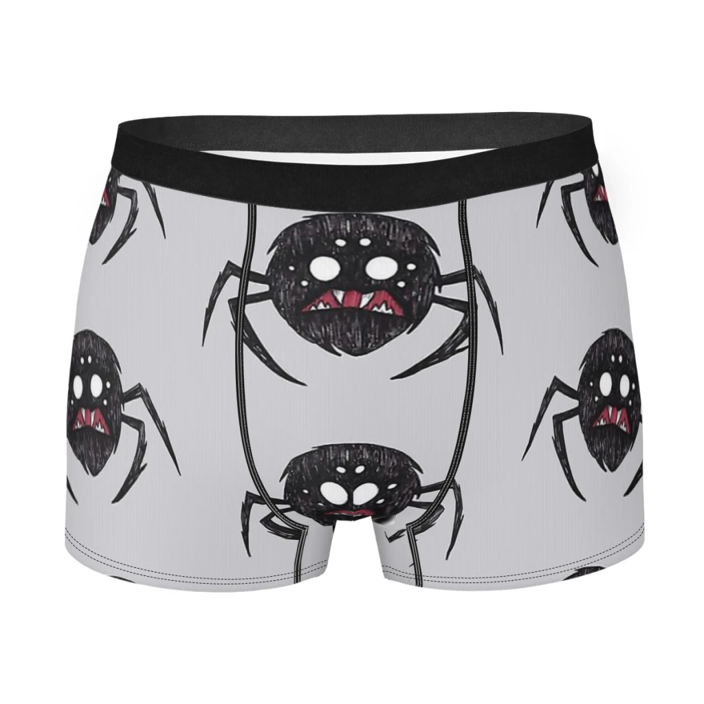 Starve Spider More Than One Foot Underpants Homme Panties Men's Underwear Print Shorts Boxer Briefs