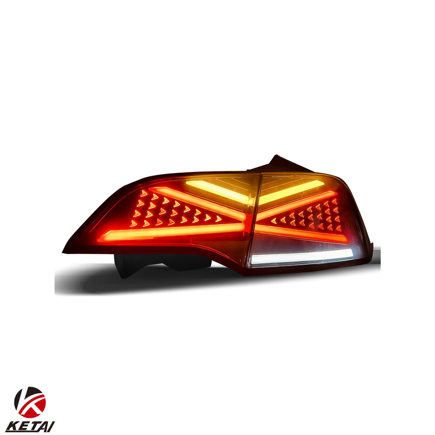 Shadow Wing Style Auto Parts Rear Tail Lamp Lights taillights For Tesla Model 3 2018-2023